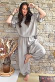 Randles Puff Sleeve Blouse Mocha